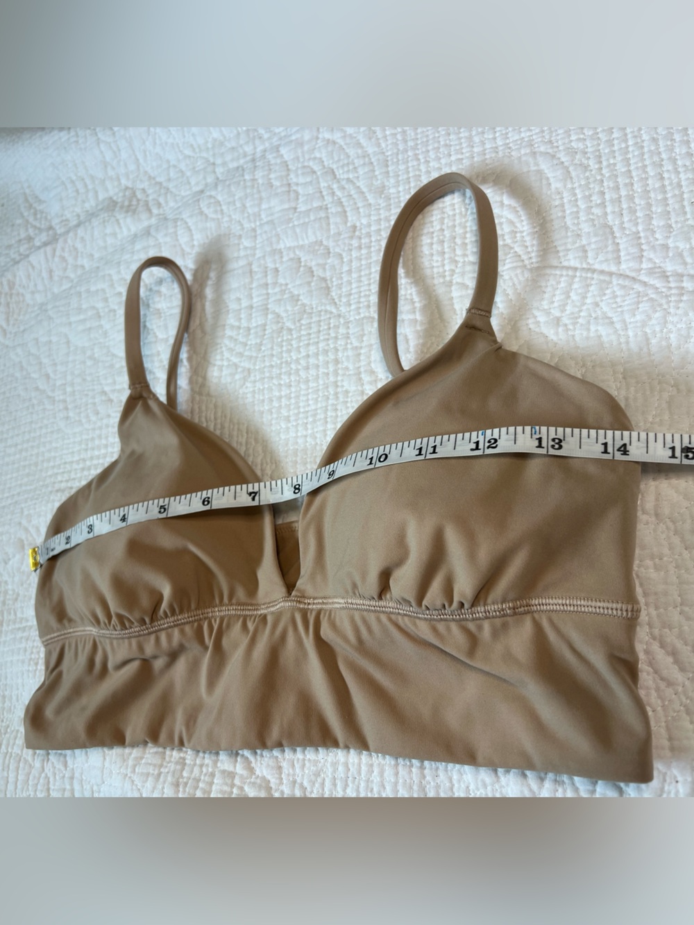 SKIMS Triangle Longline Bralette Large - Picture 9 of 10